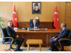 Kayso Başkanı Büyüksimitçi’den Vali Kamçı’ya Ziyaret