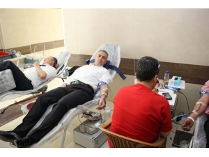 Burdur Adliyesi’nde Kan Bağışı