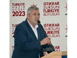 Ak Parti Uşak İl Başkanı Kuş Aday Adayı Oldu