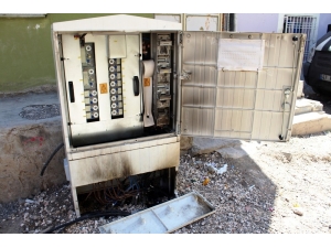 Kaçak Elektrik Önleyen Panolarına Saldırı