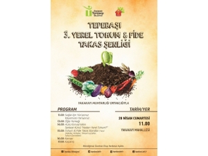 Tohum Ve Fide Takas Şenliği Başlıyor