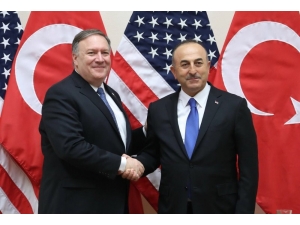 Dışişleri Bakanı Çavuşoğlu, Abd Dışişleri Bakanı Pompeo İle Görüştü