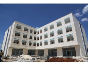 Eyyübiye’de ‘Hasta Misafirhane’ İnşaat Çalışmaları Sürüyor