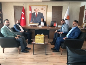 Mervettin Tosunlu İl Ve İlçe Merkez İlçe Teşkilatlarını Ziyaret Etti