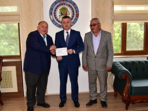 Bilecikli Muhtarlardan Tskgv’ye Bağış