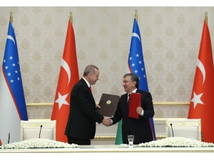 Türkiye Ve Özbekistan Arasında 25 Anlaşma İmzalandı