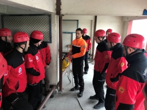 Kocaeli İtfaiyesi, Arama Kurtarma Eğitiminde