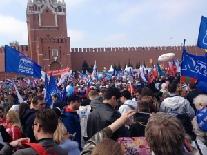 Rusya’da 1 Mayıs Kutlamaları