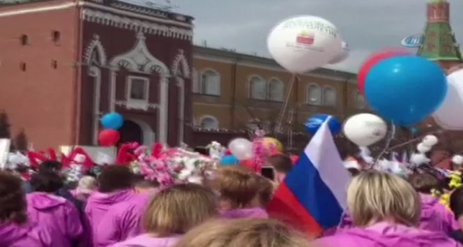 Rusyada 1 Mayıs Kutlamaları