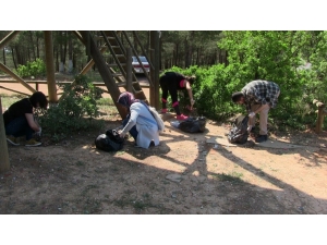 Gazetecilik Bölümü Öğrencileri Çevre Kirliliğine Dikkat Çekti