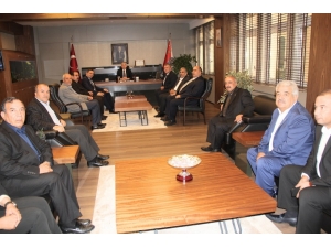 Gtb’den Belediye Başkanları Ve Emniyet Müdürüne Ziyaret
