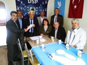 Dsp Alaplı İlçe Yönetimi Mazbata Aldı