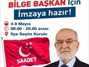 Saadet Partisinden ‘100 Bin İmza’ya Davet