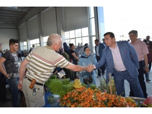 Bozüyük Belediye Başkanı Fatih Bakıcı, Kapalı Pazarın Nabzını Tuttu