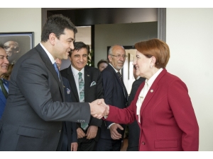 İyi Parti’den Demokrat Parti’ye Ziyaret