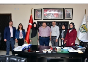 İnönü Nene Hatun Mesleki Ve Teknik Anadolu Lisesi’nden Başkan Bozkurt’a Teşekkür Ziyareti