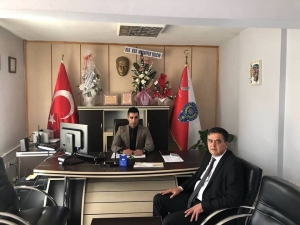 Başkan Yalçın’dan Yeni Atanan Emniyet Amiri Kılıçoğlu’na Ziyaret