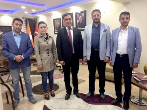 Ak Parti Aday Adayı Arif Karadağ, İlçe Teşkilatlarını Geziyor