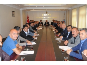 Müsteşarı Dilemre Şırnak’taki Sanayicileri Dinledi