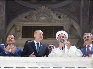 Cumhurbaşkanı Erdoğan: "(Nusretiye Camii) Restorasyon 32 Milyon 945 Bin Liraya Mal Olmuştur"