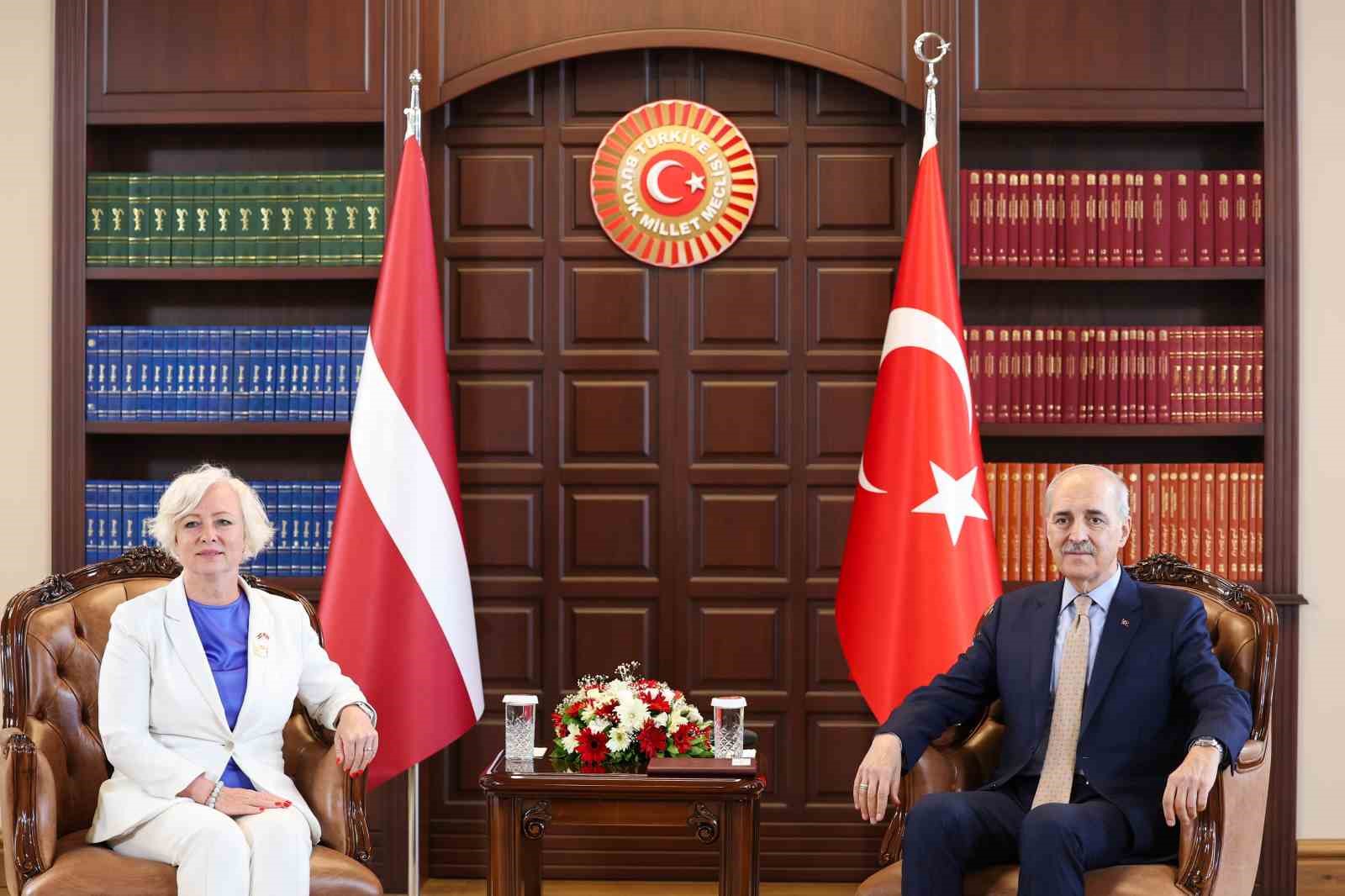 tbmm-baskani-kurtulmus-letonya-parlamentosu-baskani-mieria-ile-gorustu