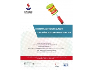 Sanko Üniversitesi’nde "Temel Klinik Beslenme Sempozyumu-2018" Düzenlenecek