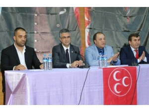 Mhp İspir’de İstişare Toplantısı Düzenledi