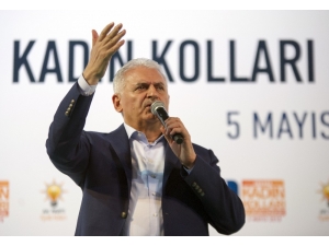 Başbakan Yıldırım: "Başkaları Çatısız Kalmış Olabilir, Ak Parti En Sağlam Çatıyla Seçime Gidiyor"