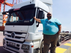 Mersinli Tır Şoförü 140 Kilo Verecek