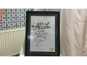 Kursiyerler, Eserlerini Sergiledi