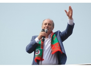 Muharrem İnce: “O Sarayda Asla Oturmayacağım”