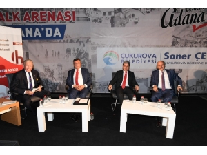 Halk Arenası Çukurova’da Mitinge Döndü