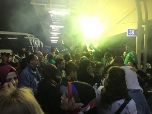 Derbi Maça Gider Gibi Askere Gidiyorlar