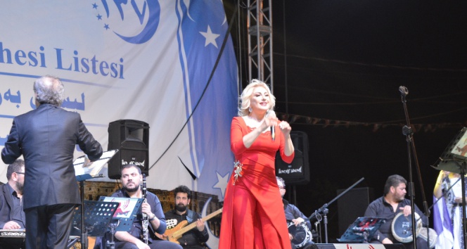 Ersoy Ve Tuncerden Türkmen Adaylara Destek Konseri