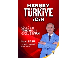Ak Parti Aday Adayı Şabu’dan Teşekkür Mesajlı