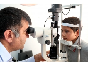 Mersin’de Göz Sağlığı Taraması Sürüyor