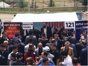 Tosunlu, Seçim Çalışmalarına Devam Ediyor