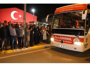 Şanlıurfalı Öğrenciler Şehitler Diyarına Uğurlandı