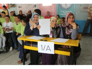 Bu Kez Anneler Yarıştı Çocukları Destekledi