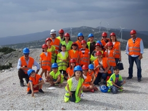 Bilsem Öğrencileri Rüzgâr Santrallerini İnceledi