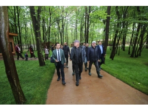 Güven İslamoğlu, Doğal Yaşam Alanını Gezdi