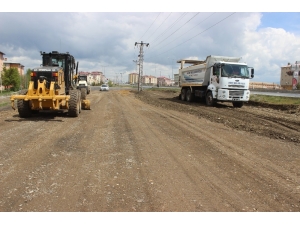 Ağrı Devlet Hastanesi İçin Bağlantı Yolları Yapılıyor