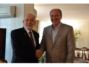 Cumhurbaşkanı Adayı Muharrem İnce Saadet Partisi’nde