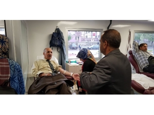 Yağmur Kan Bağışçılarına Engel Olamadı