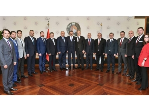 Bto Yönetiminden Hisarcıklıoğlu’na Ziyaret