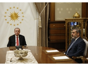 Cumhurbaşkanı Erdoğan, Muharrem İnce’yi Kabul Etti