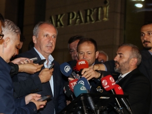 Cumhurbaşkanı Erdoğan, Muharrem İnce Görüşmesi 40 Dakika Sürdü