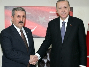 Cumhurbaşkanı Erdoğan’dan Büyük Birlik Partisi’ne Ziyaret