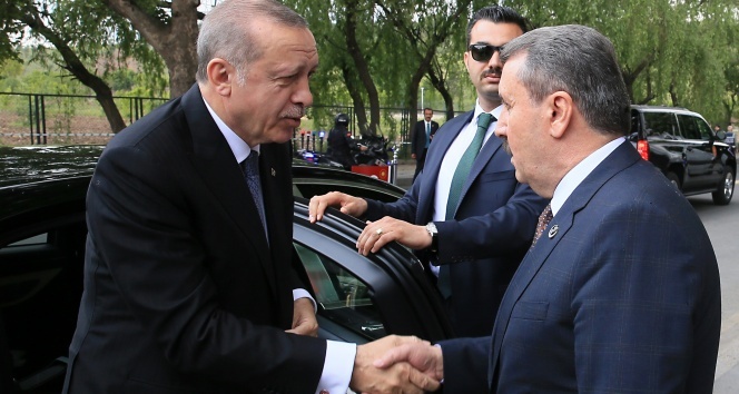 Cumhurbaşkanı Erdoğan'dan Büyük Birlik Partisi'ne Ziyaret