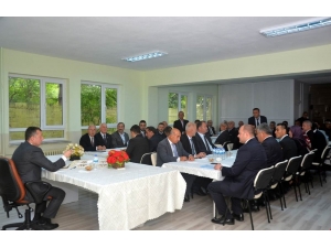 Vali Büyükakın İnhisarlılar İle Buluştu